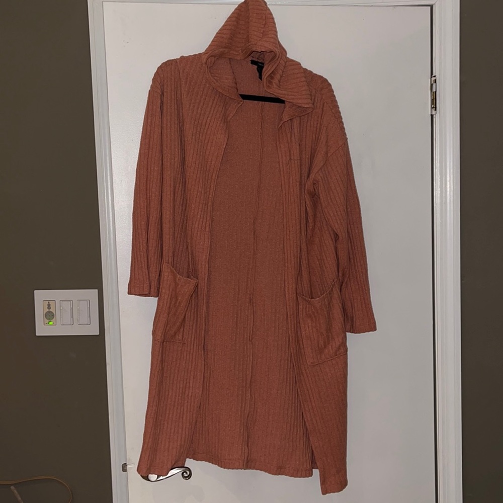Mauve cardigan forever 21